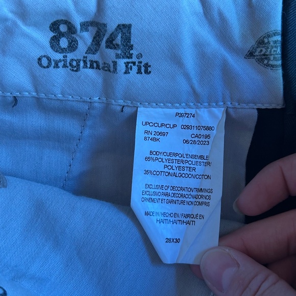 874 Original Fit Dickies 28x30 - Picture 3 of 3